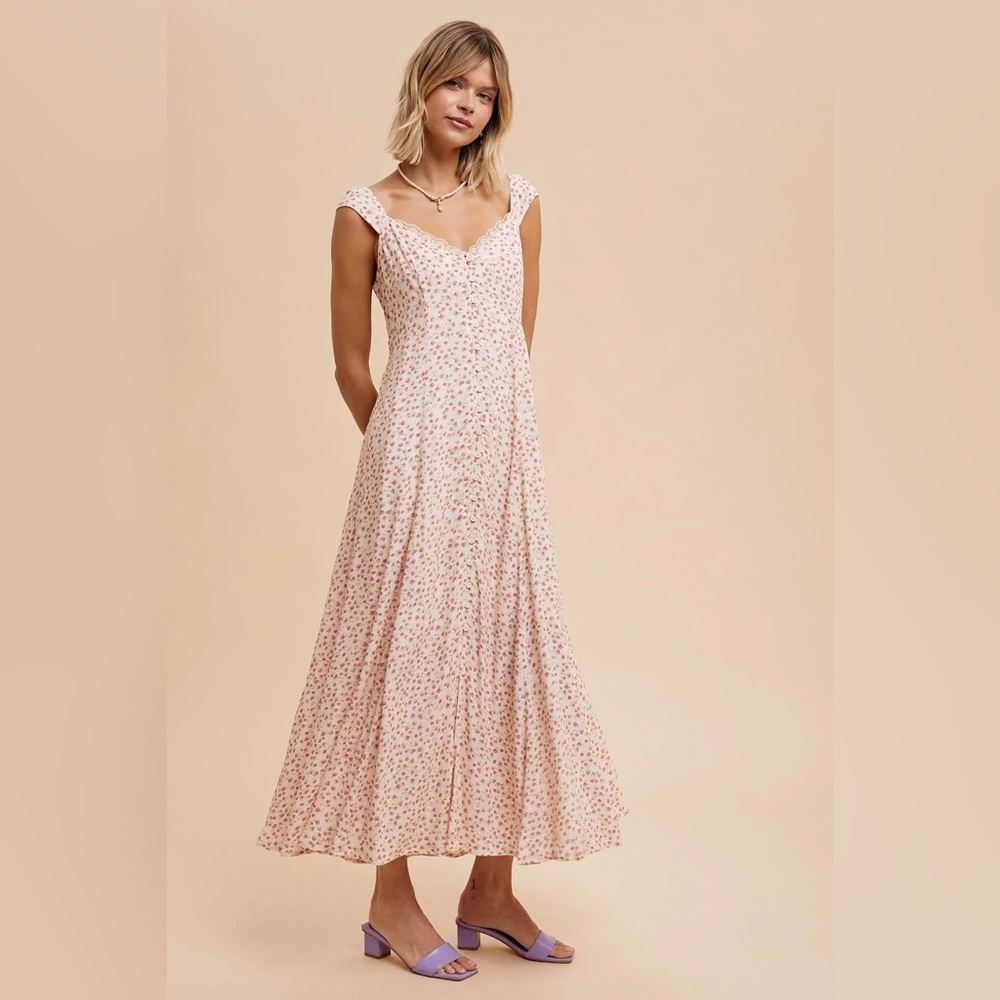 Renoir Floral Maxi Dress